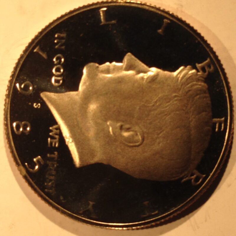 1985-S Kennedy Half Dollar Gem Proof