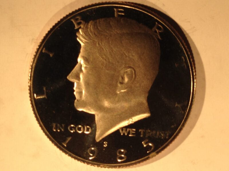 1985-S Kennedy Half Dollar Gem Proof