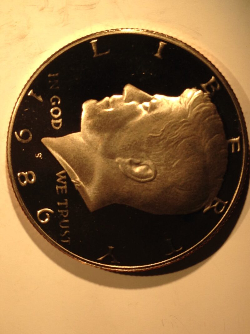 1986-S Kennedy Half Dollar Gem Proof