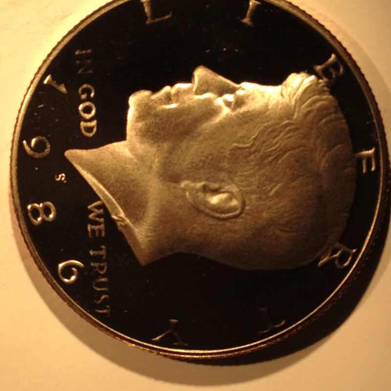 1986-S Kennedy Half Dollar Gem Proof