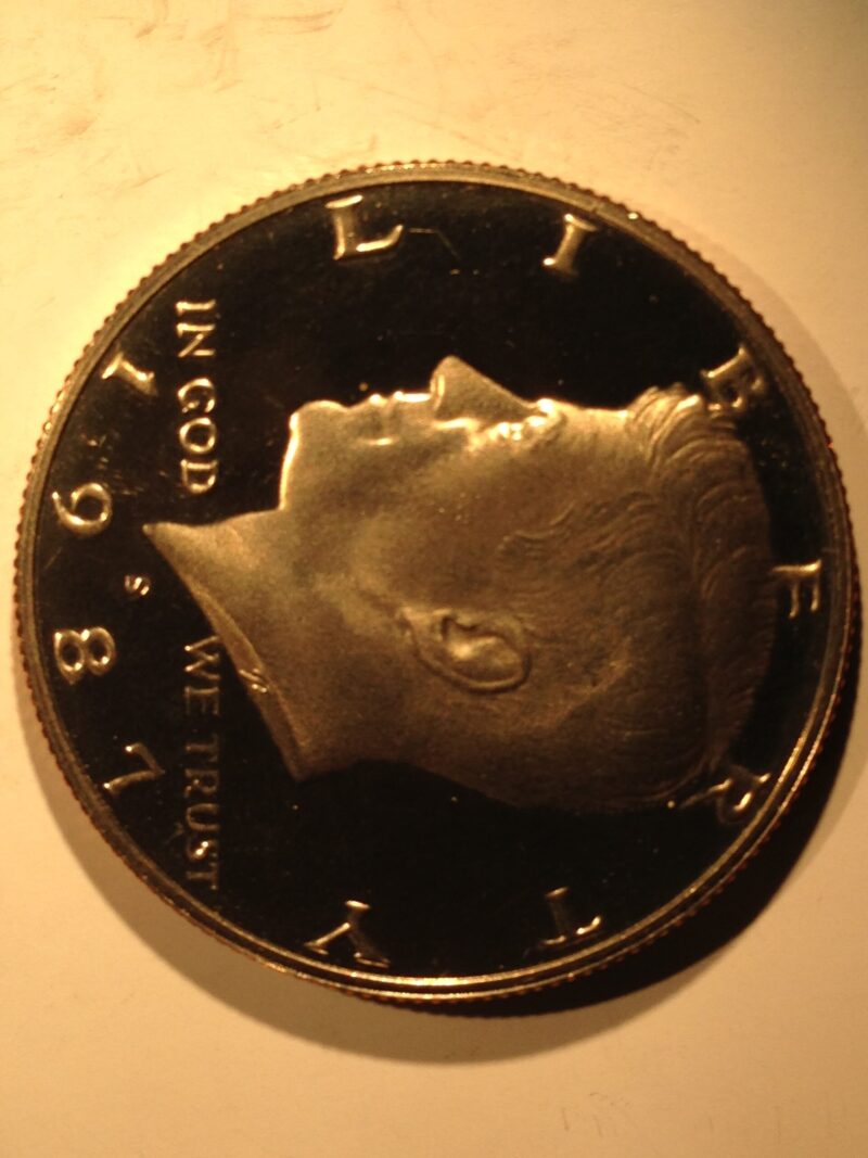 1987-S Kennedy Half Dollar Gem Proof
