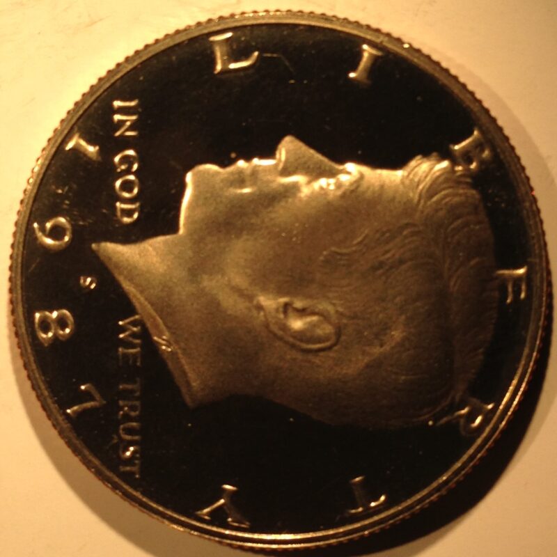 1987-S Kennedy Half Dollar Gem Proof