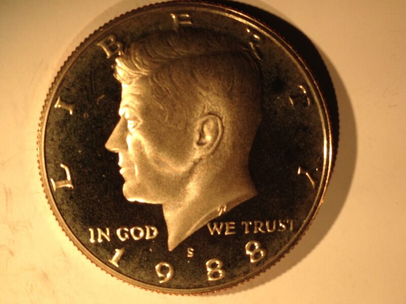 1988-S Kennedy Half Dollar Gem Proof
