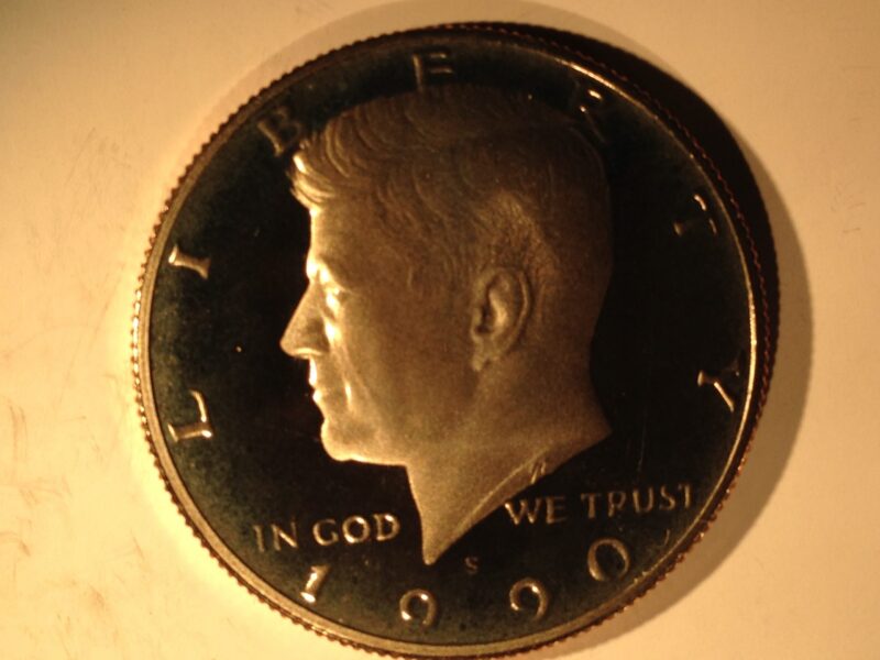 1990-S Kennedy Half Dollar Gem Proof