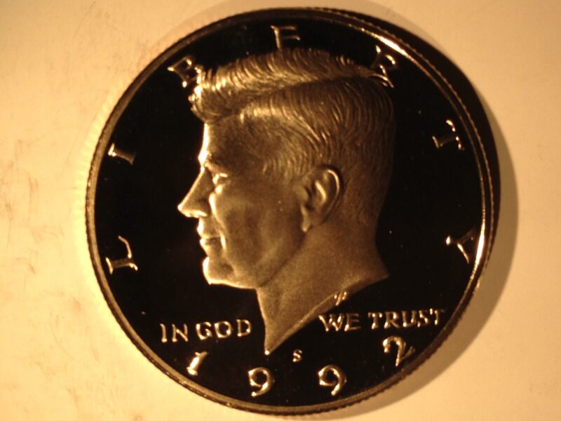 1992-S Kennedy Half Dollar Gem Proof