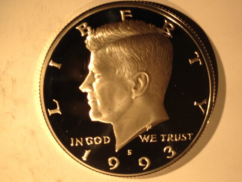1993-S Kennedy Half Dollar Gem Proof