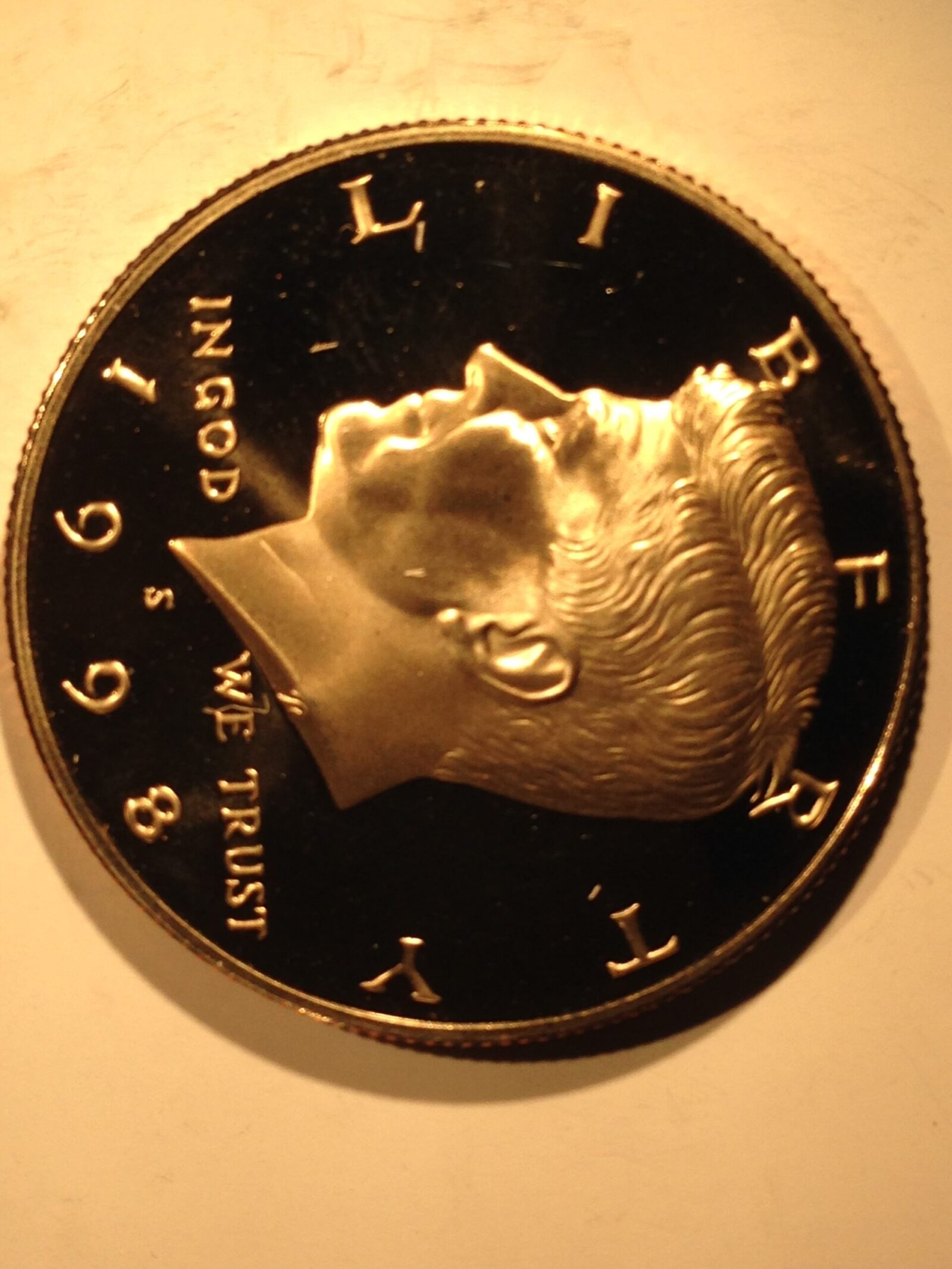 1998-S Kennedy Half Dollar Gem Proof
