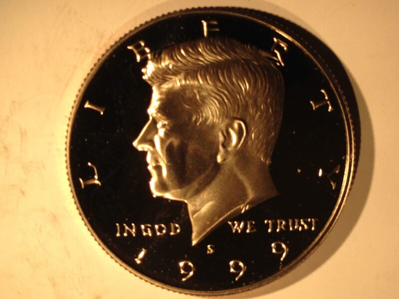 1999-S Kennedy Half Dollar Gem Proof
