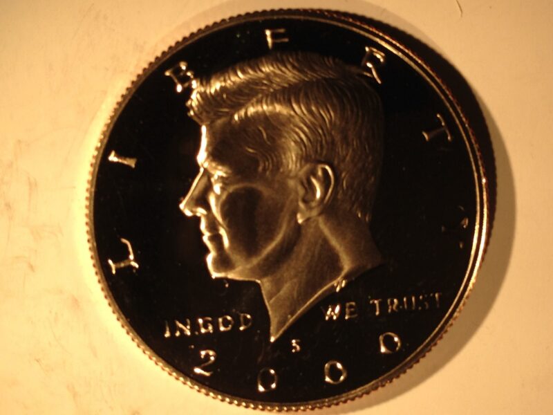 2000-S Kennedy Half Dollar Gem Proof