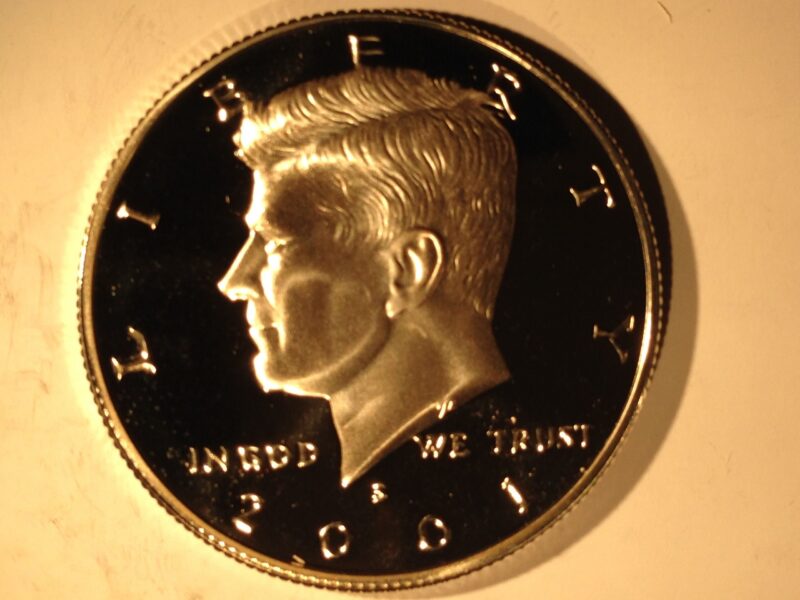 2001-S Kennedy Half Dollar Gem Proof