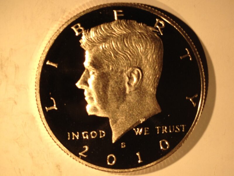 2010-S Kennedy Half Dollar Gem Proof