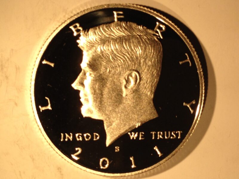 2011-S Kennedy Half Dollar Gem Proof