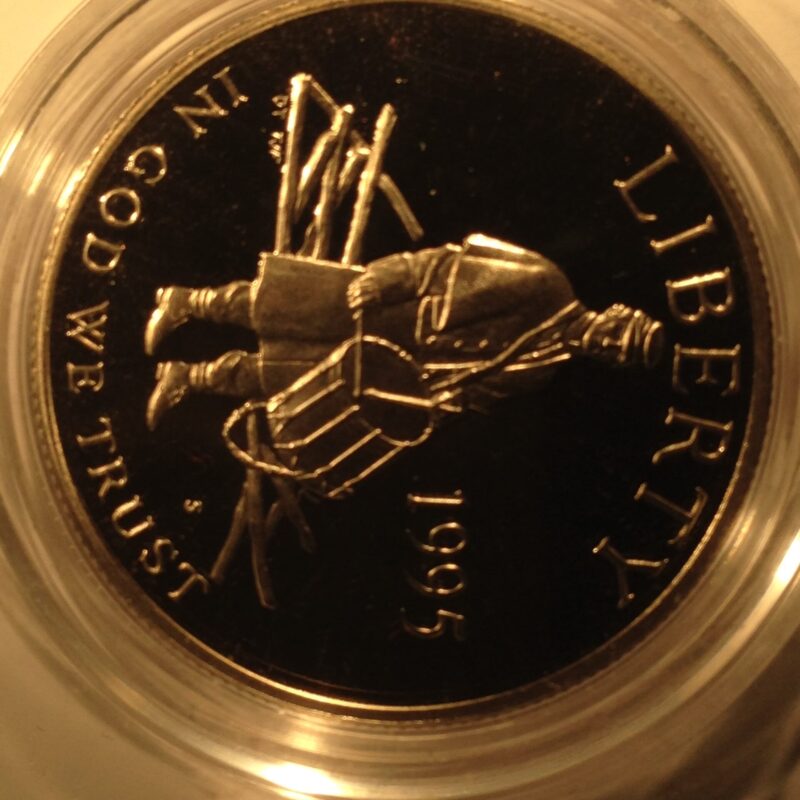 1995 Civil War Commemorative Half Dollar Proof