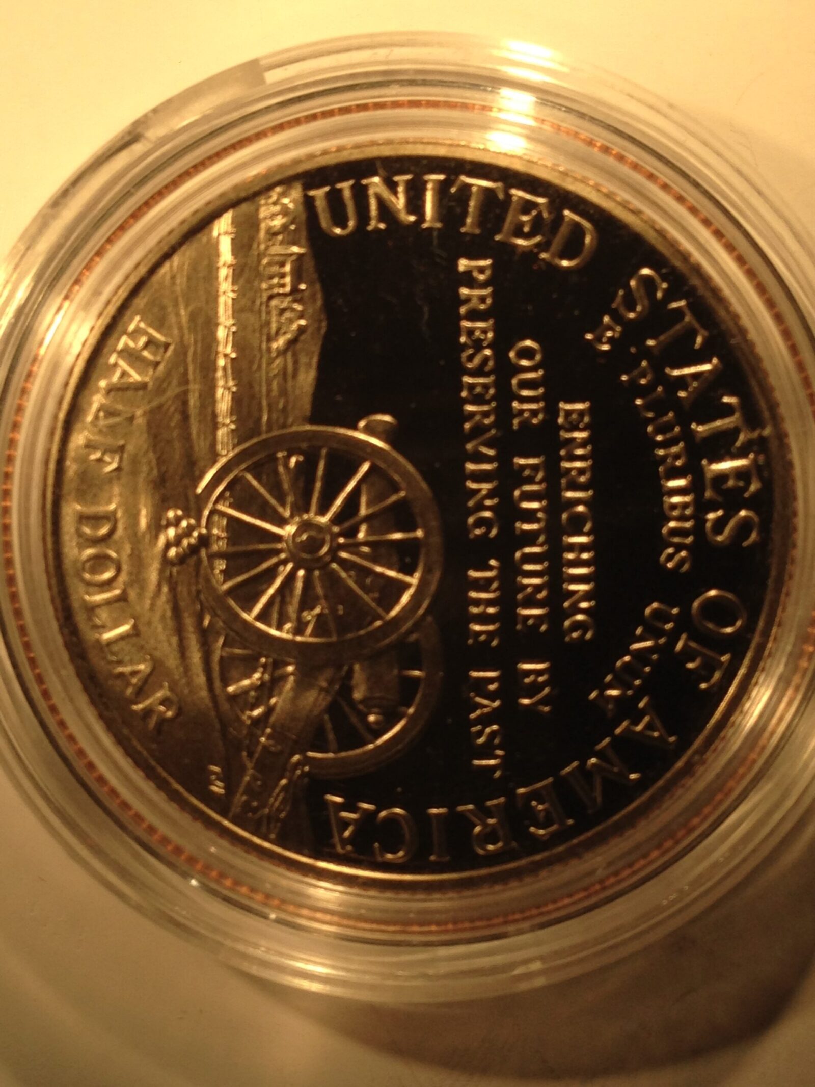 1995 Civil War Commemorative Half Dollar Proof - Image 2