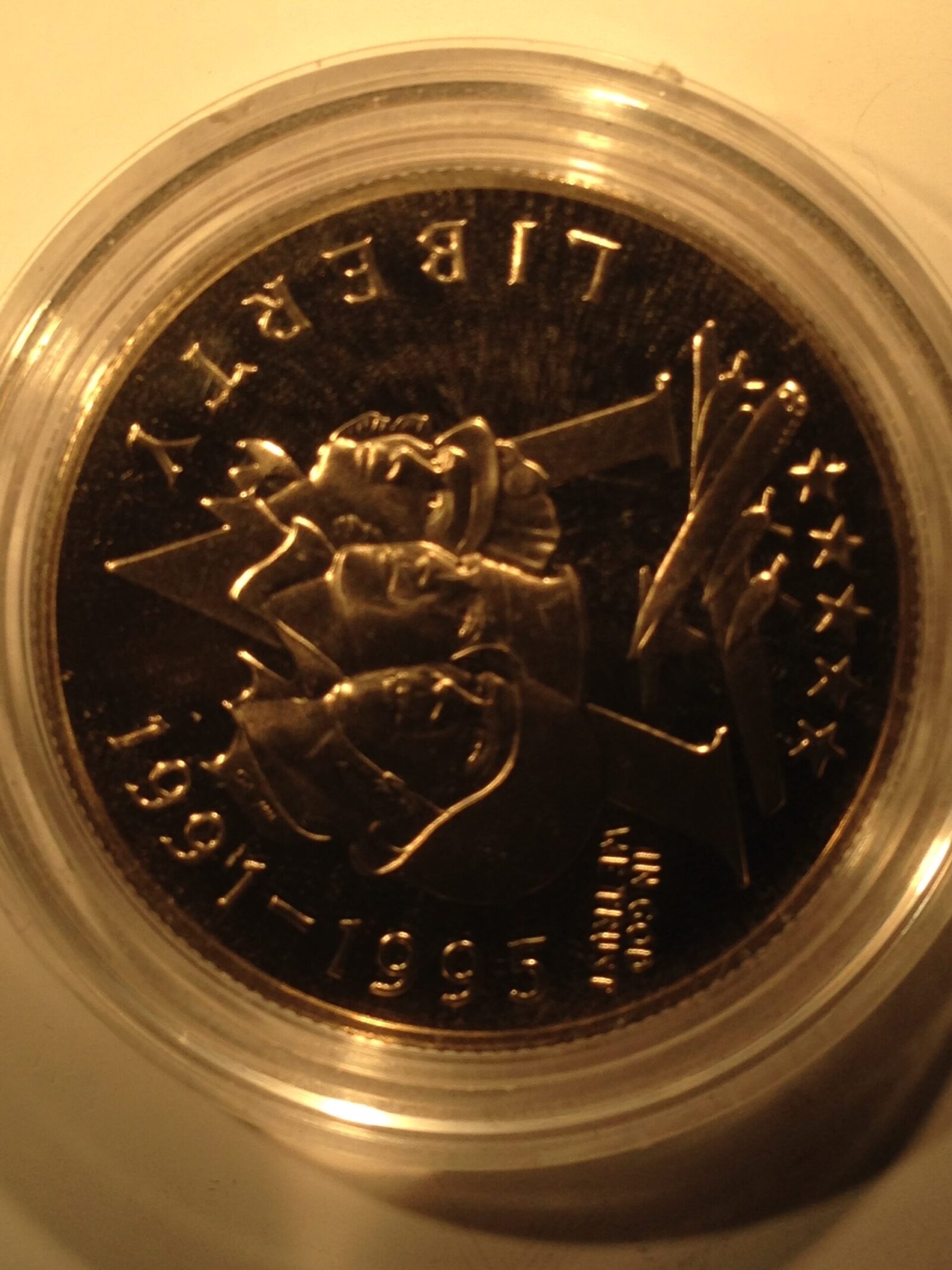 1993 World War II Commemorative Half Dollar Proof