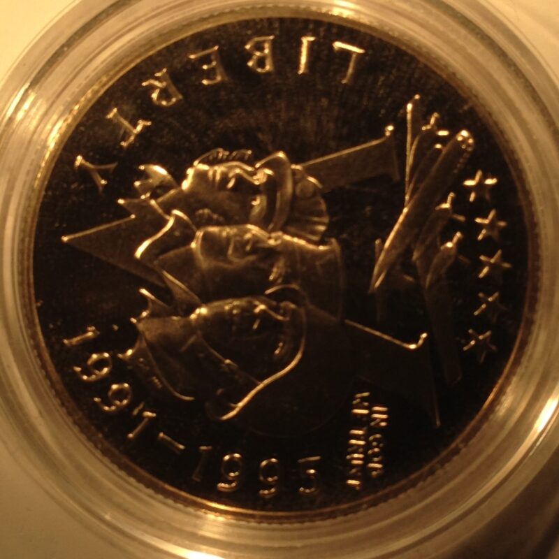 1993 World War II Commemorative Half Dollar Proof
