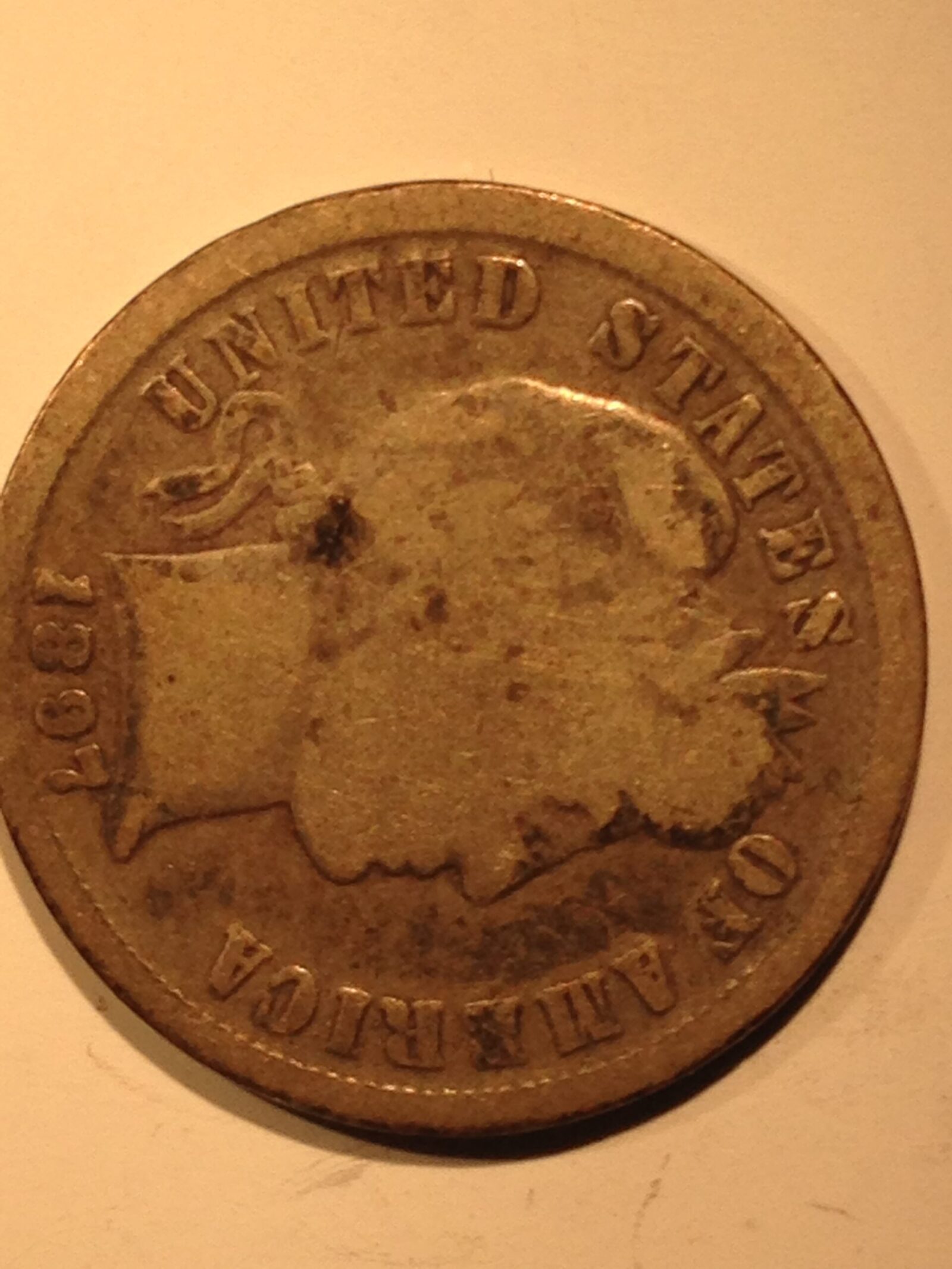 1897 Barber Dime F