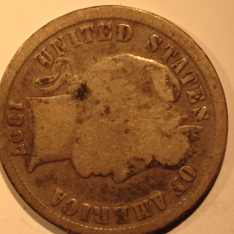 1897 Barber Dime G