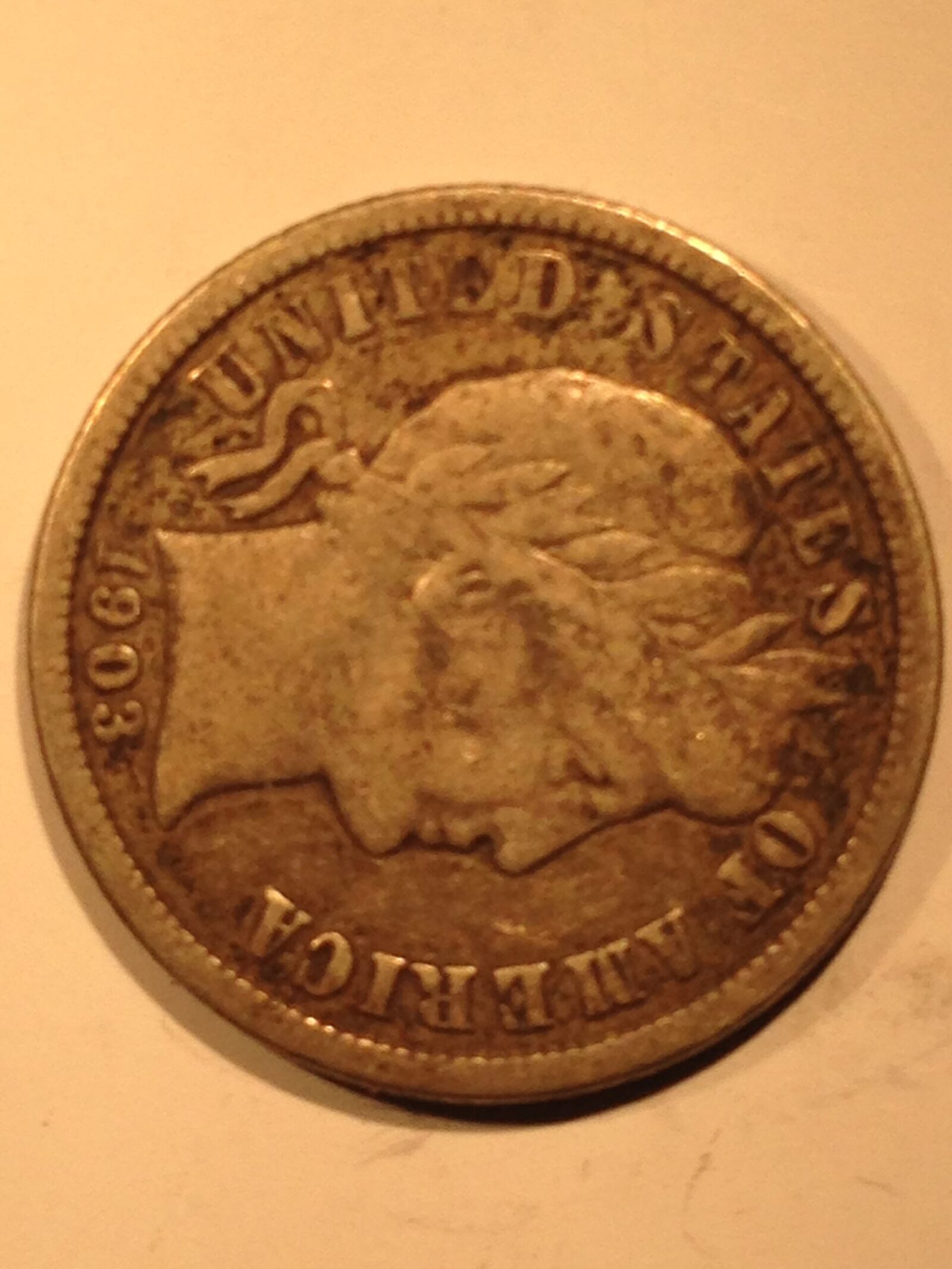1903-O Barber Dime VF