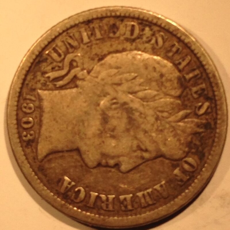 1903-O Barber Dime F