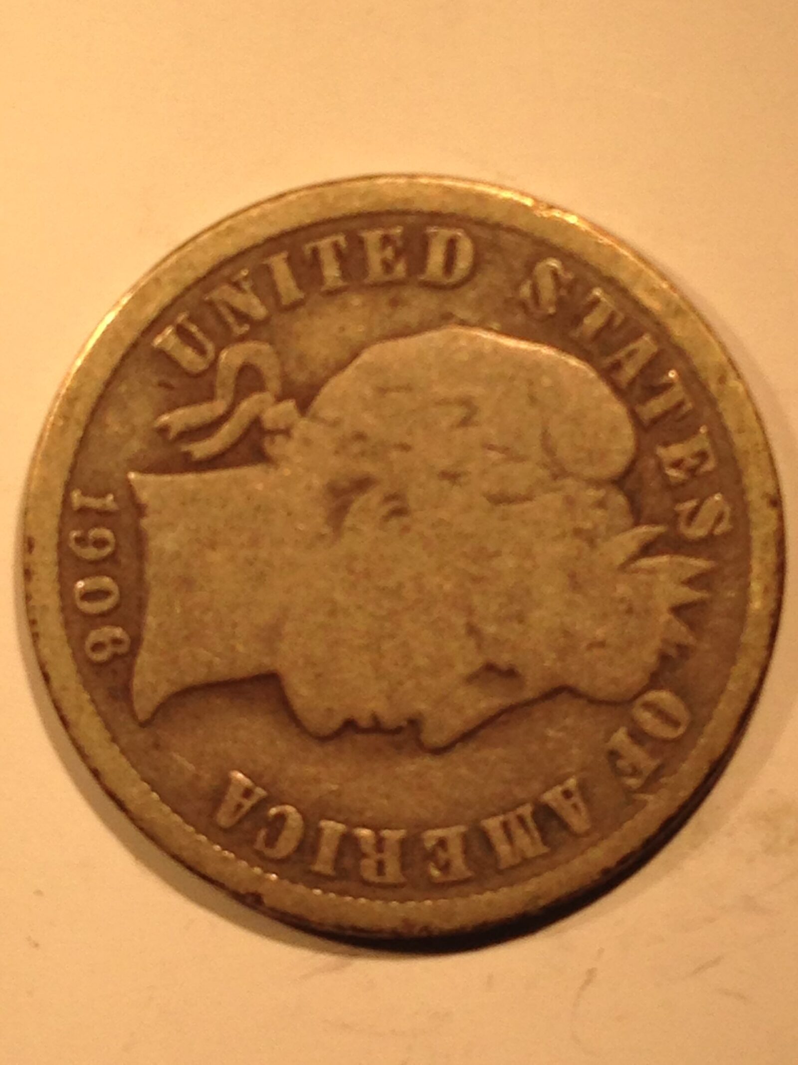 1906 Barber Dime F