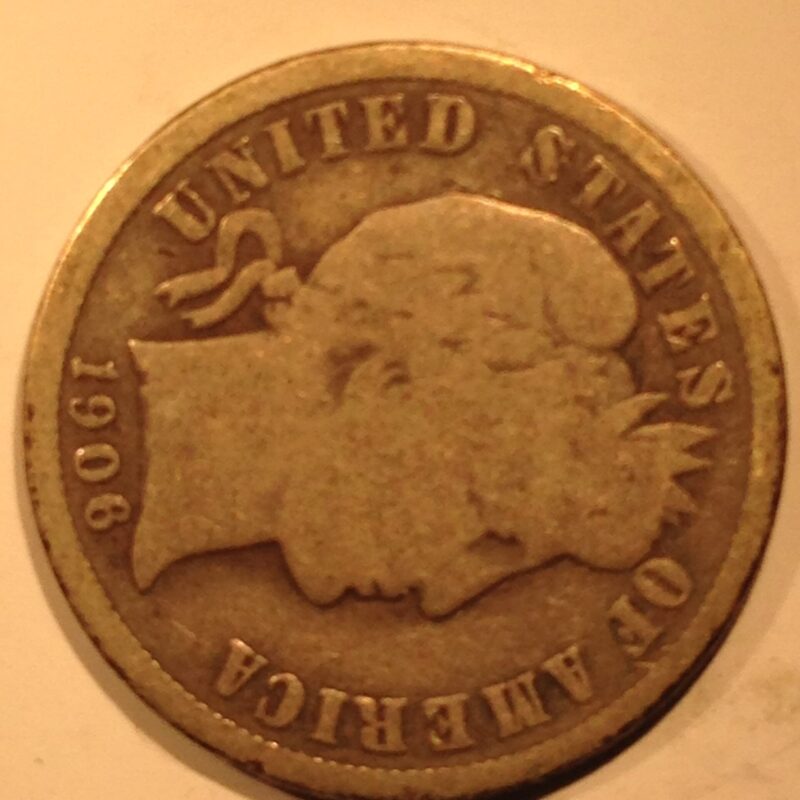 1906 Barber Dime F