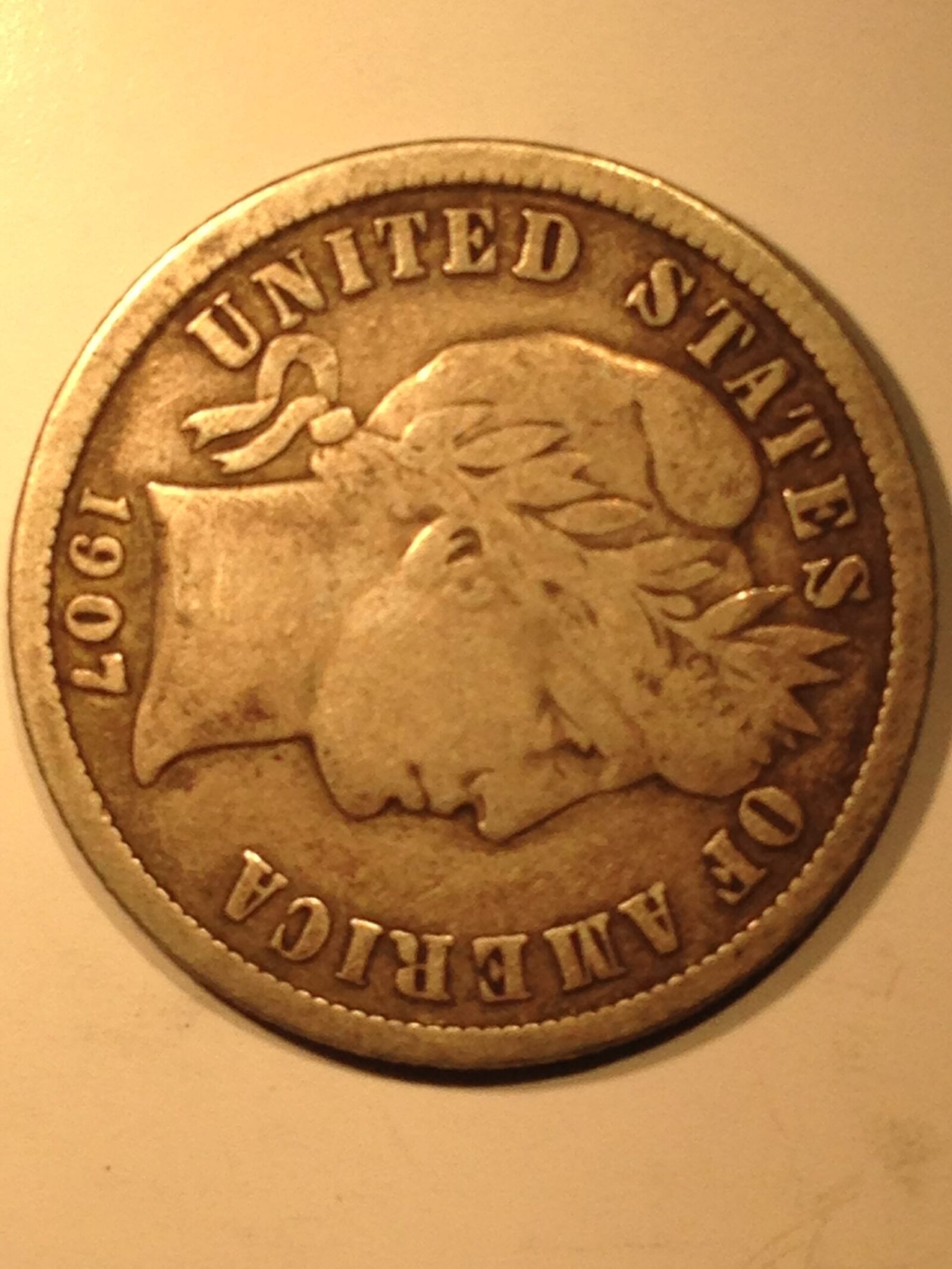 1907-D Barber Dime G