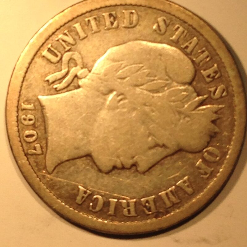 1907-O Barber Dime G