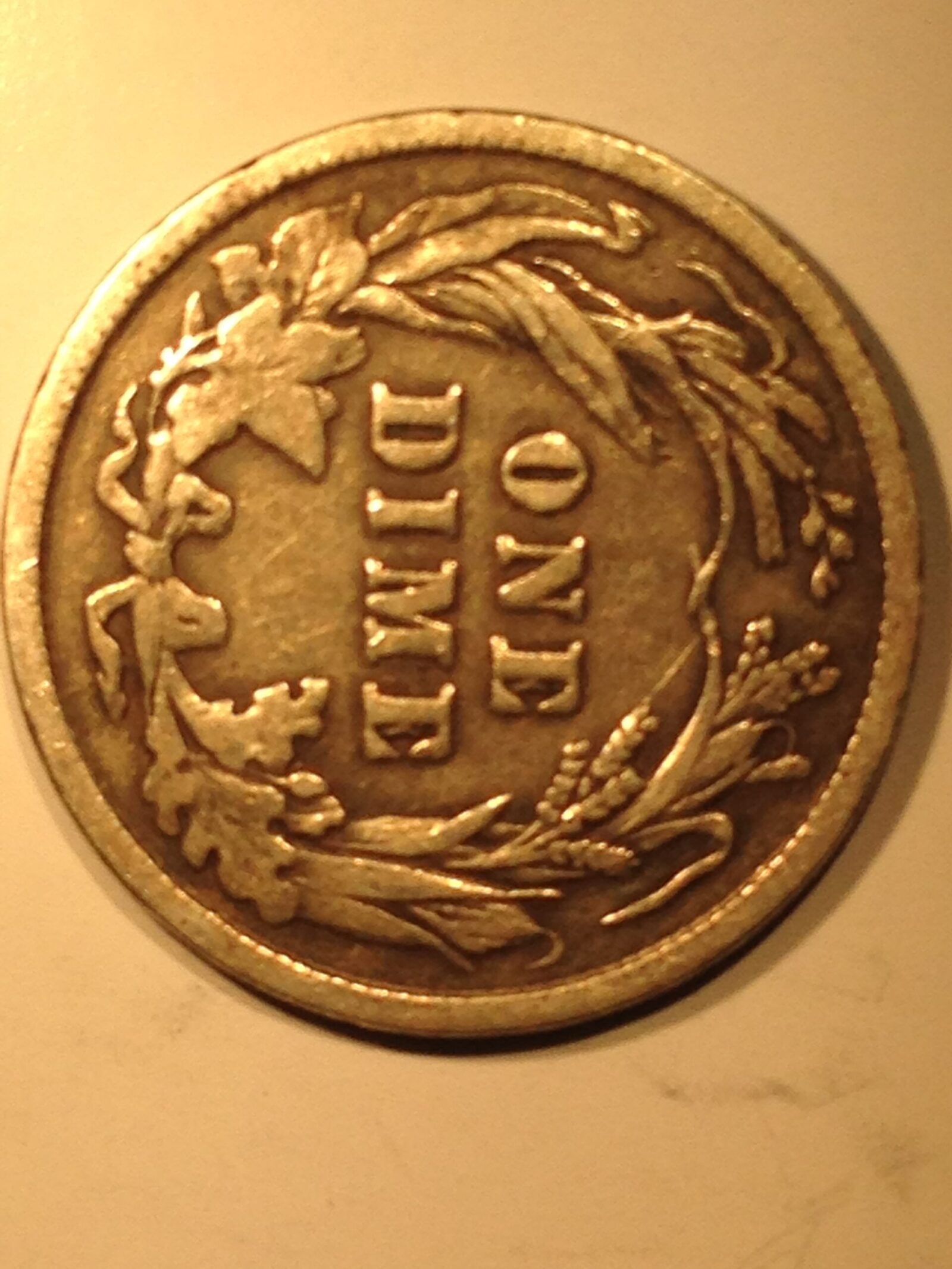1908 Barber Dime F - Image 2