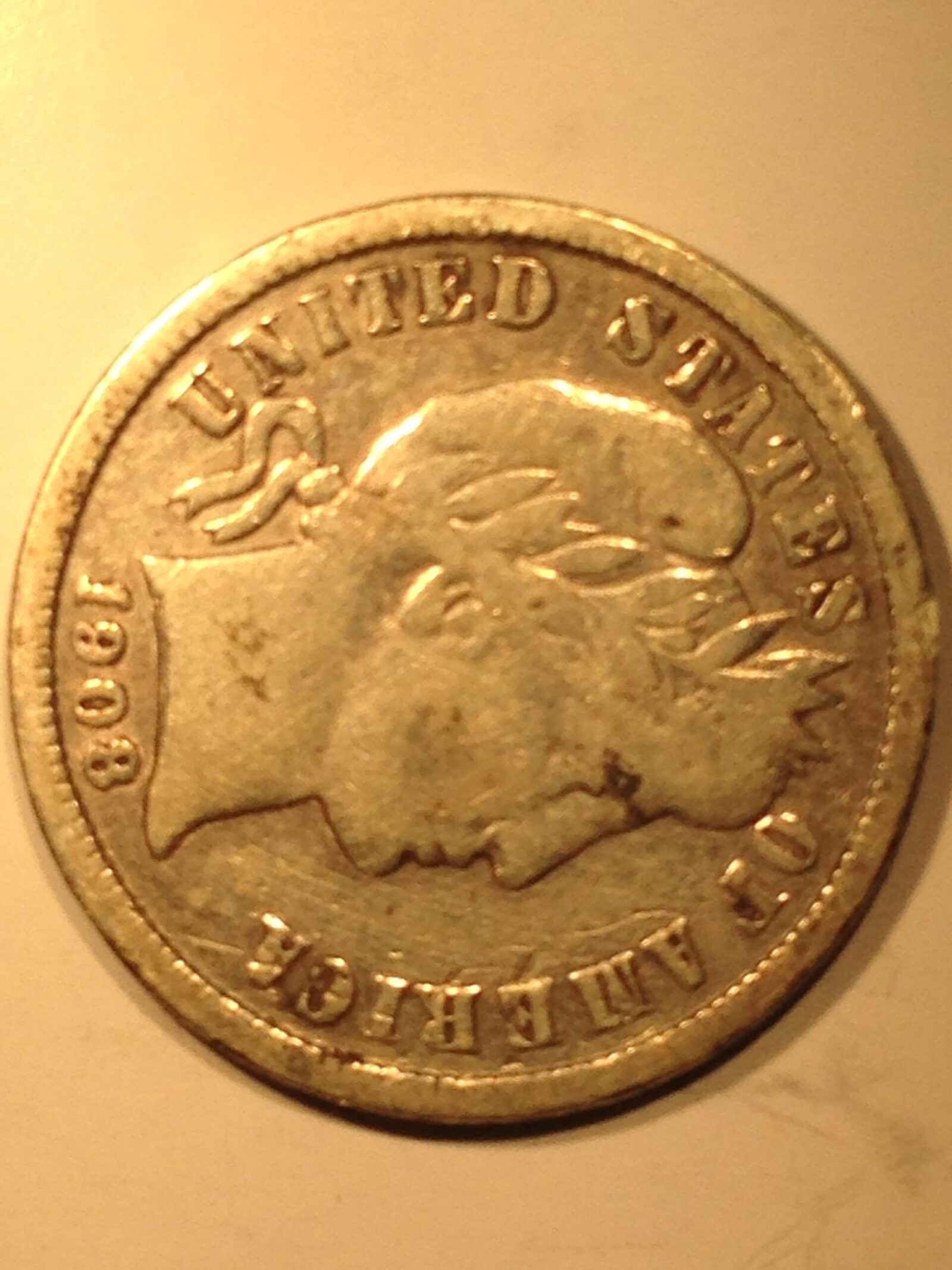 1908-D Barber Dime VF
