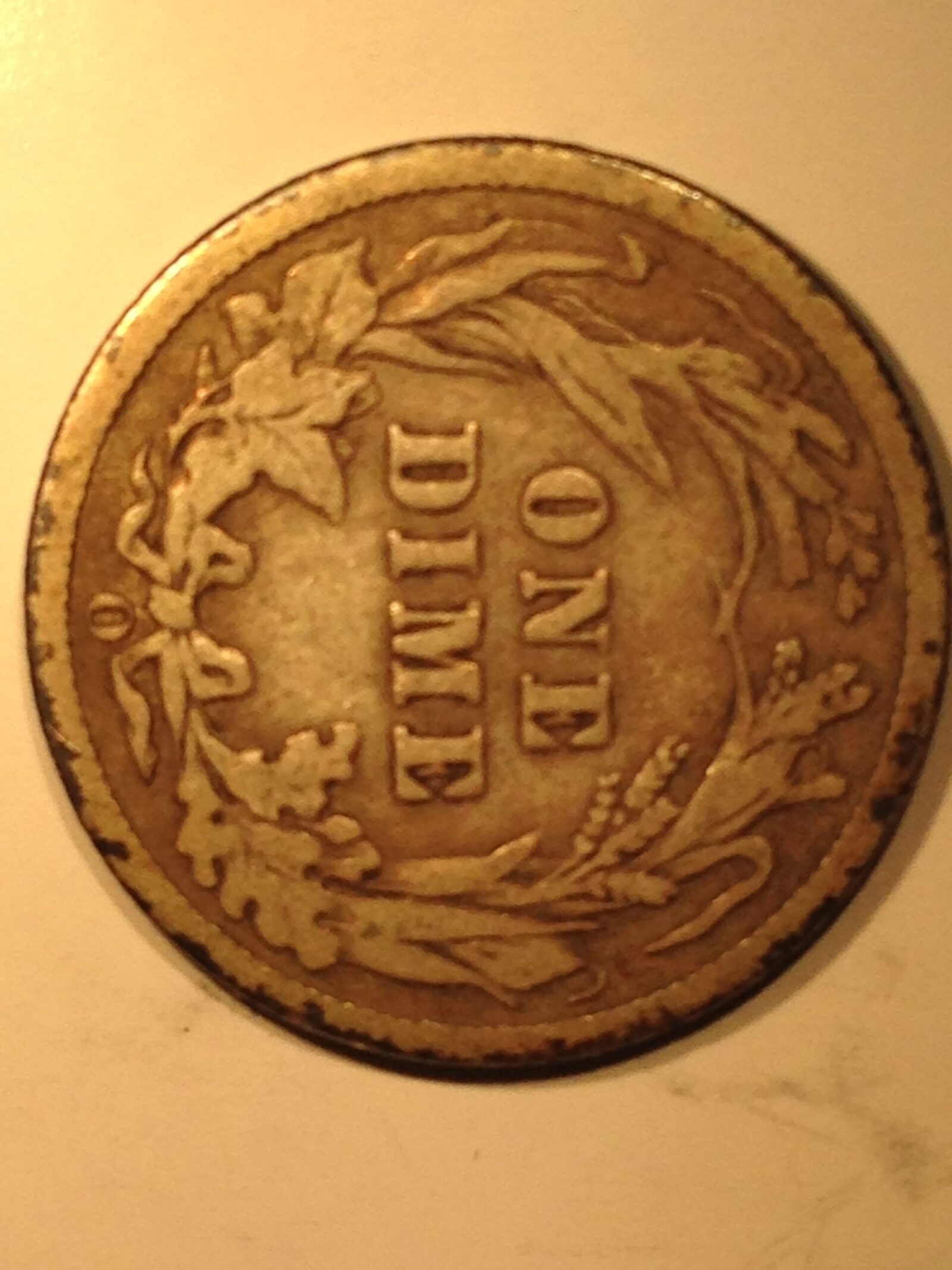 1908-O Barber Dime G - Image 2