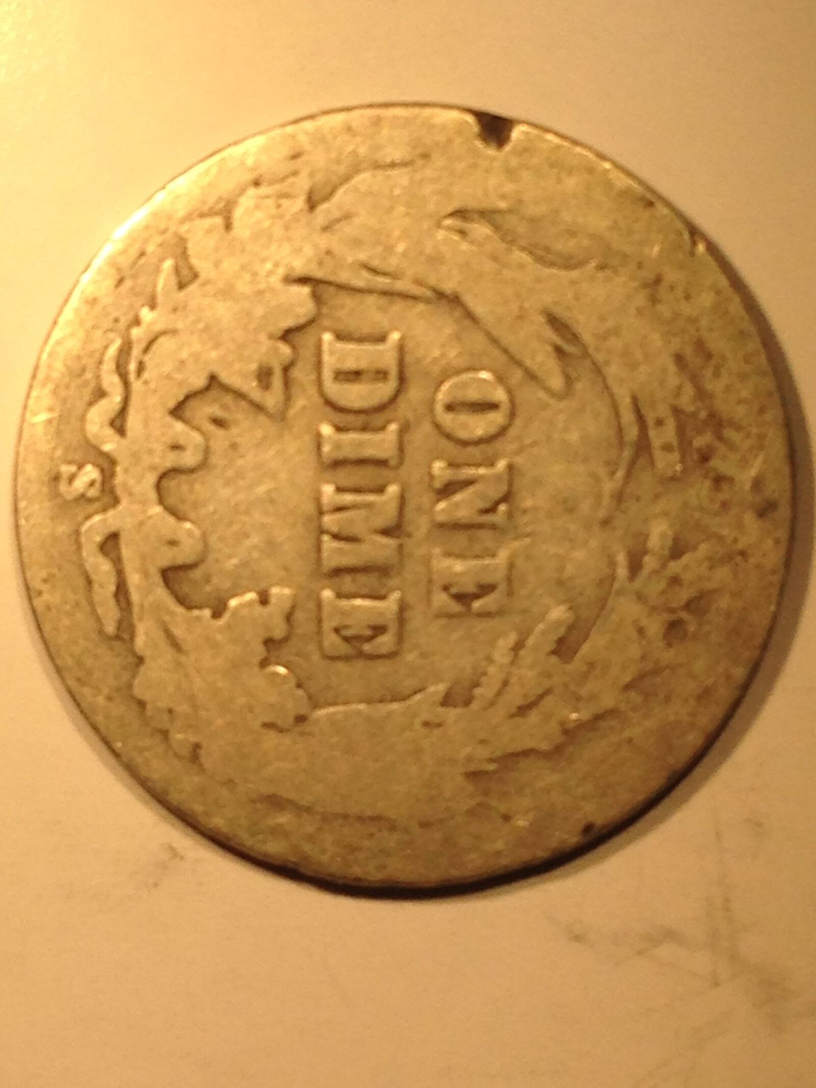 1911-S Barber Dime VF - Image 2