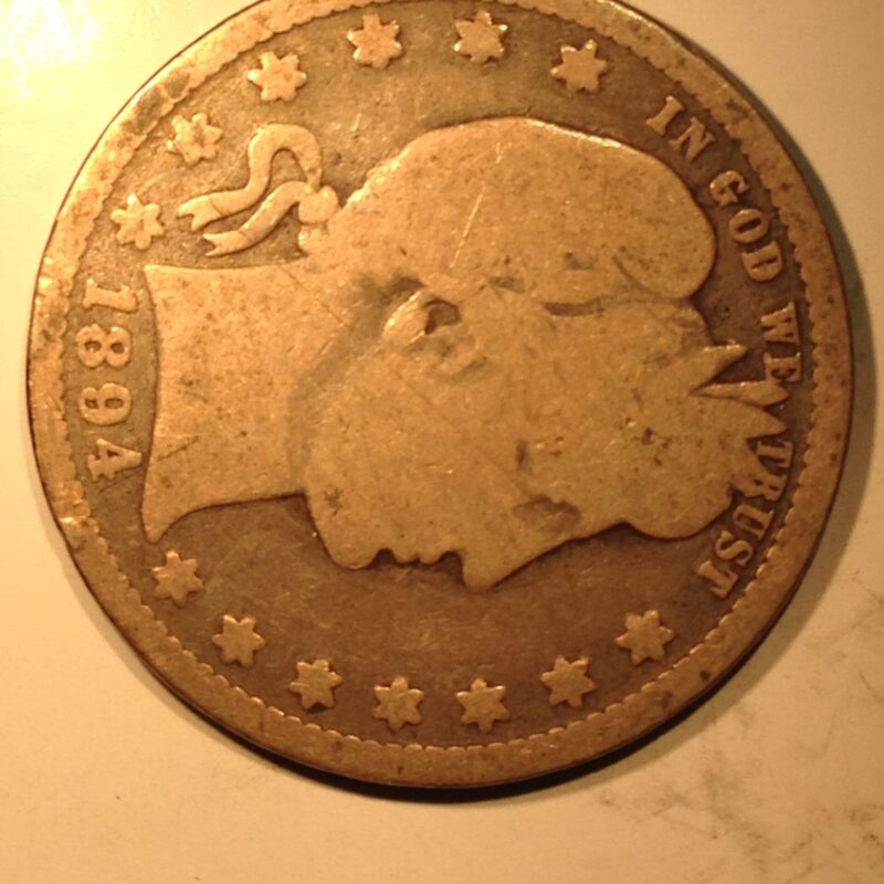 1894 Barber Quarter G