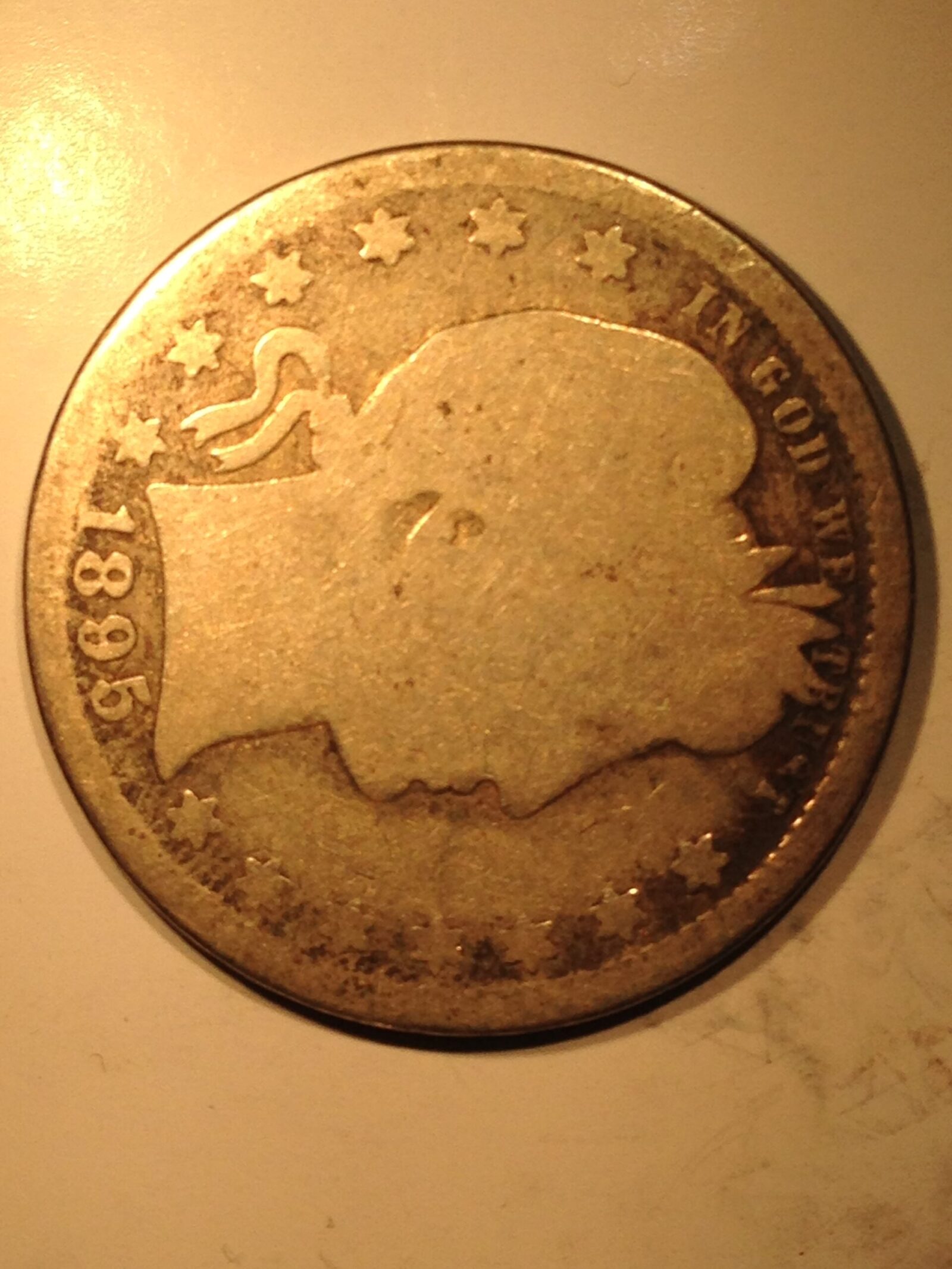 1895-S Barber Quarter G