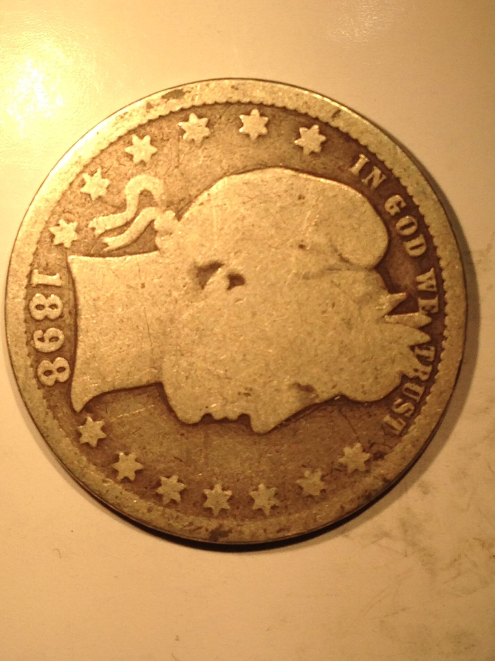 1898 Barber Quarter F