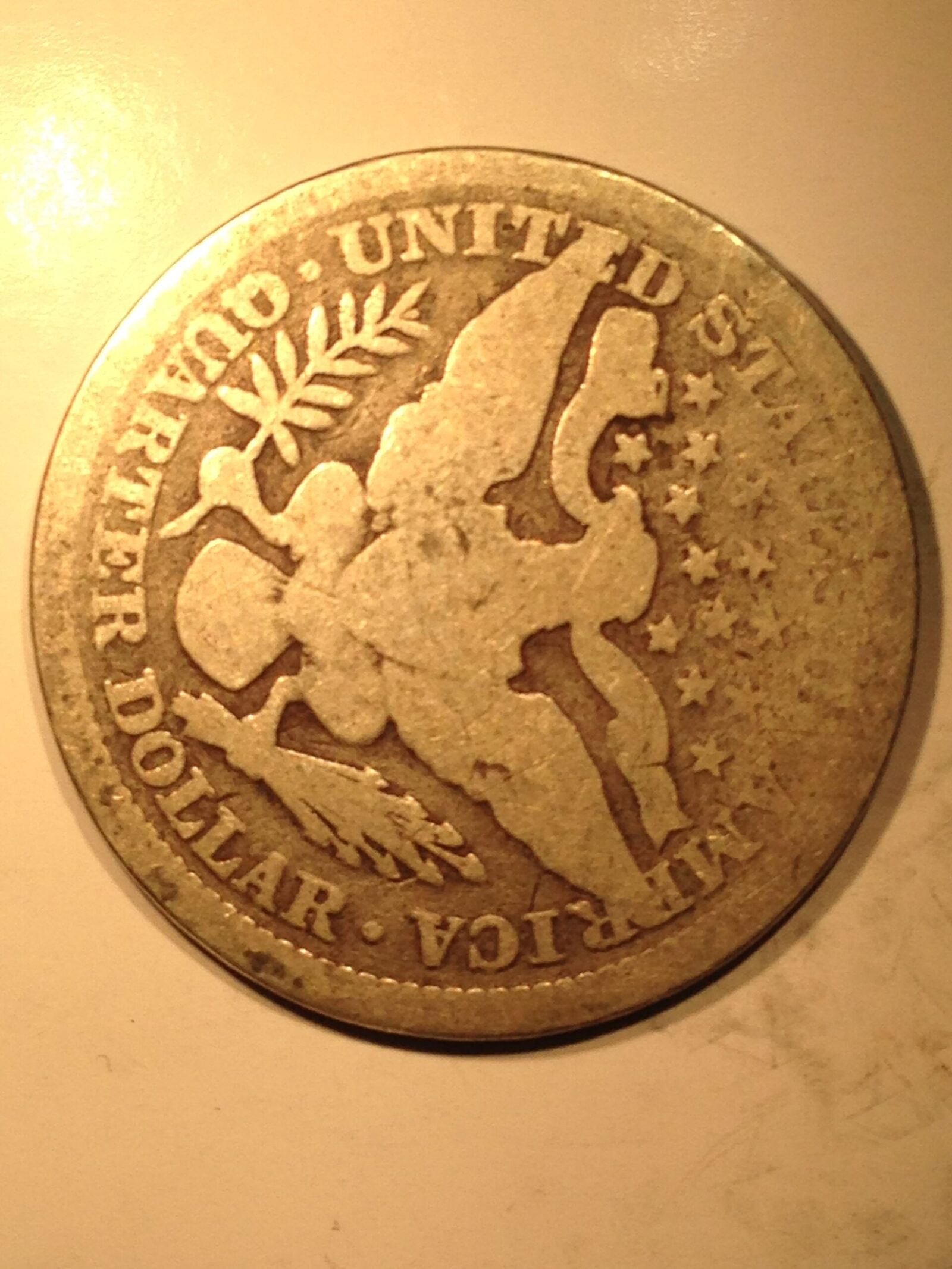 1898 Barber Quarter F - Image 2