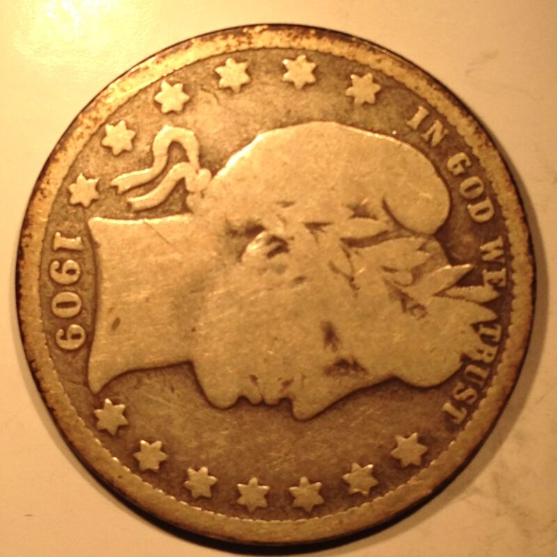 1909-D Barber Quarter G