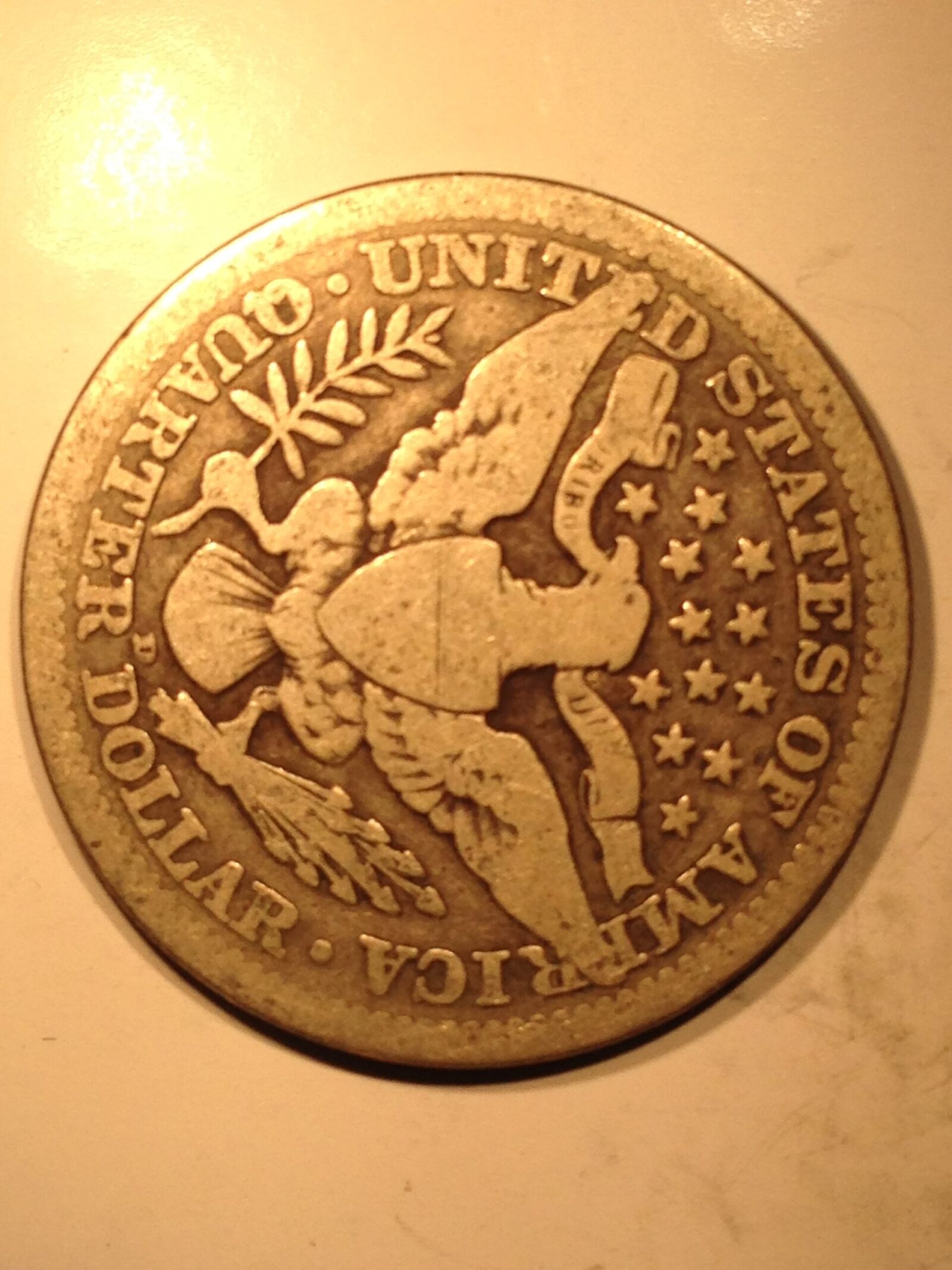 1914-D Barber Quarter VF - Image 2