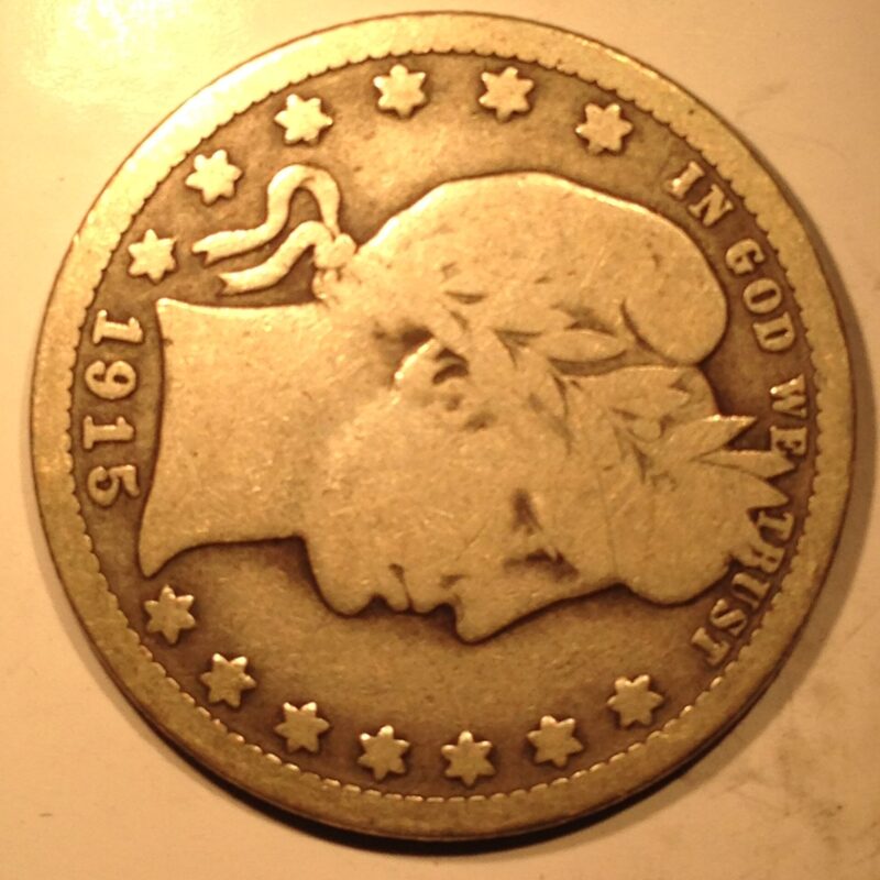 1915 Barber Quarter F