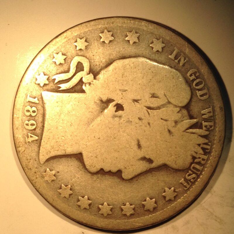 1894-O Barber Half Dollar G