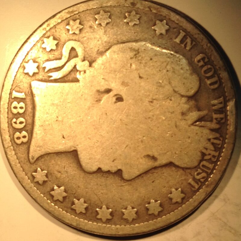 1898 Barber Half Dollar G