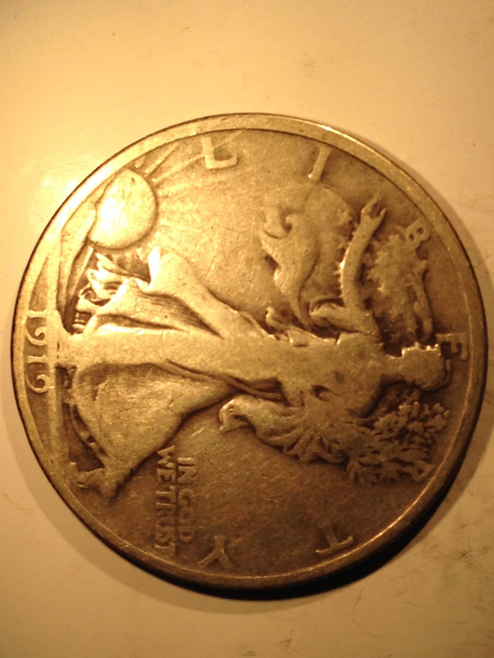 1919  Walking Liberty Half Dollar G