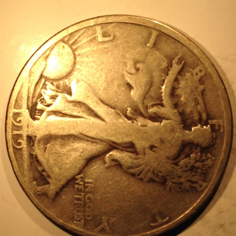 1919  Walking Liberty Half Dollar G