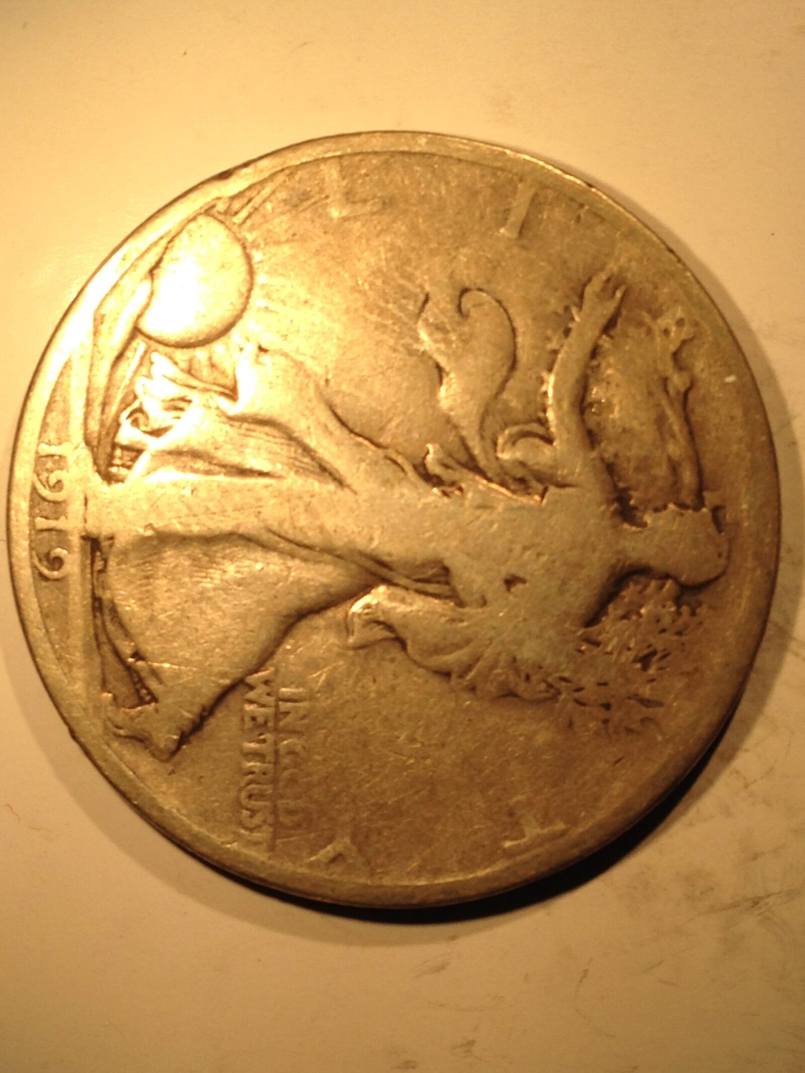 1919-D  Walking Liberty Half Dollar G