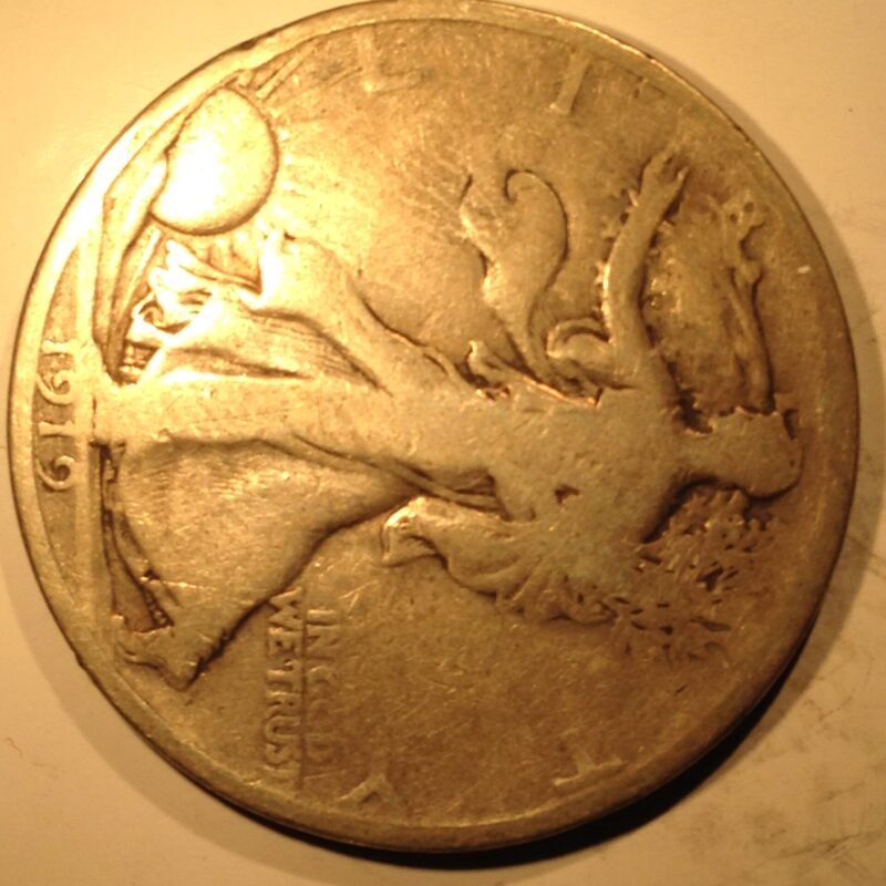 1919-D  Walking Liberty Half Dollar G