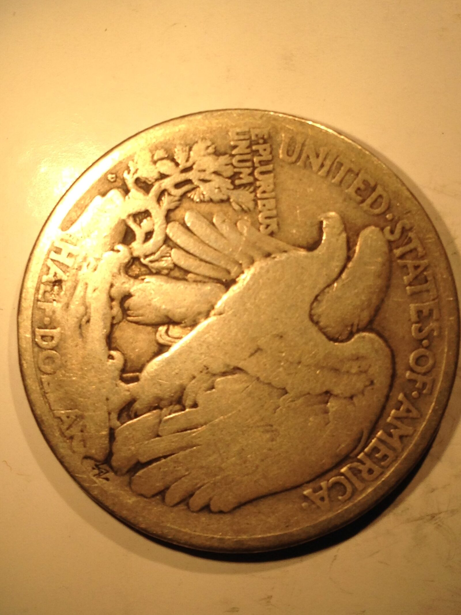 1919-D  Walking Liberty Half Dollar G - Image 2