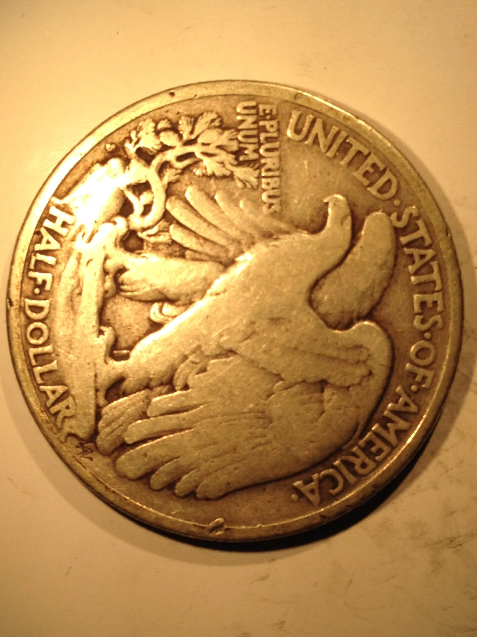 1920-S Walking Liberty Half Dollar VG - Image 2