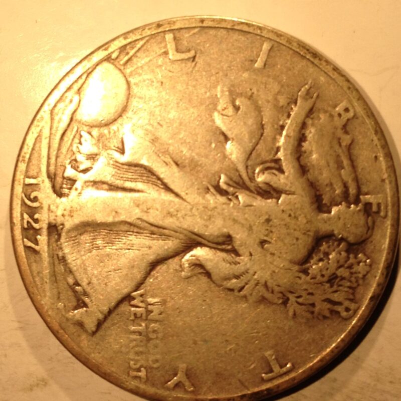 1927-S Walking Liberty Half Dollar F