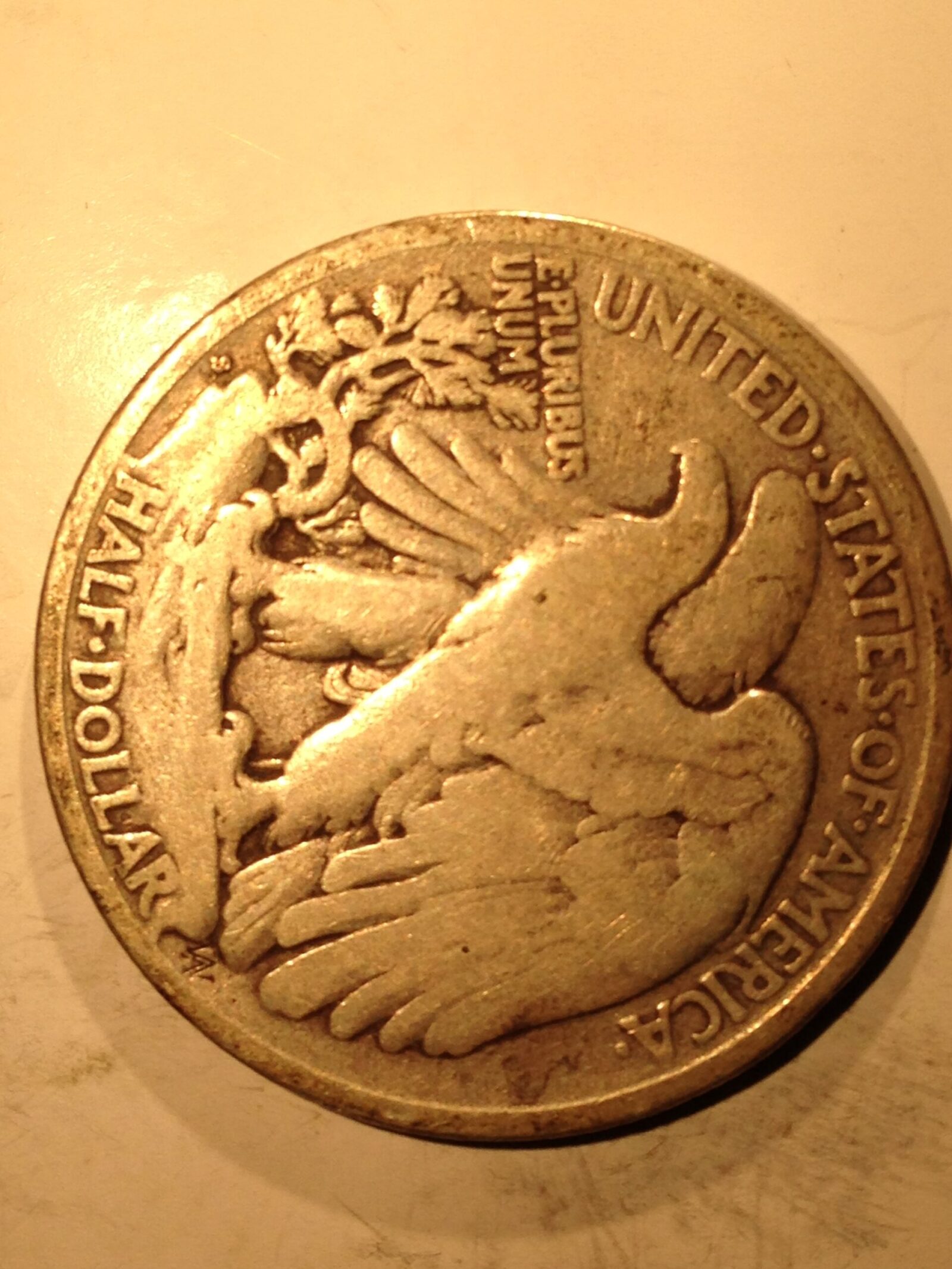 1927-S Walking Liberty Half Dollar F - Image 2