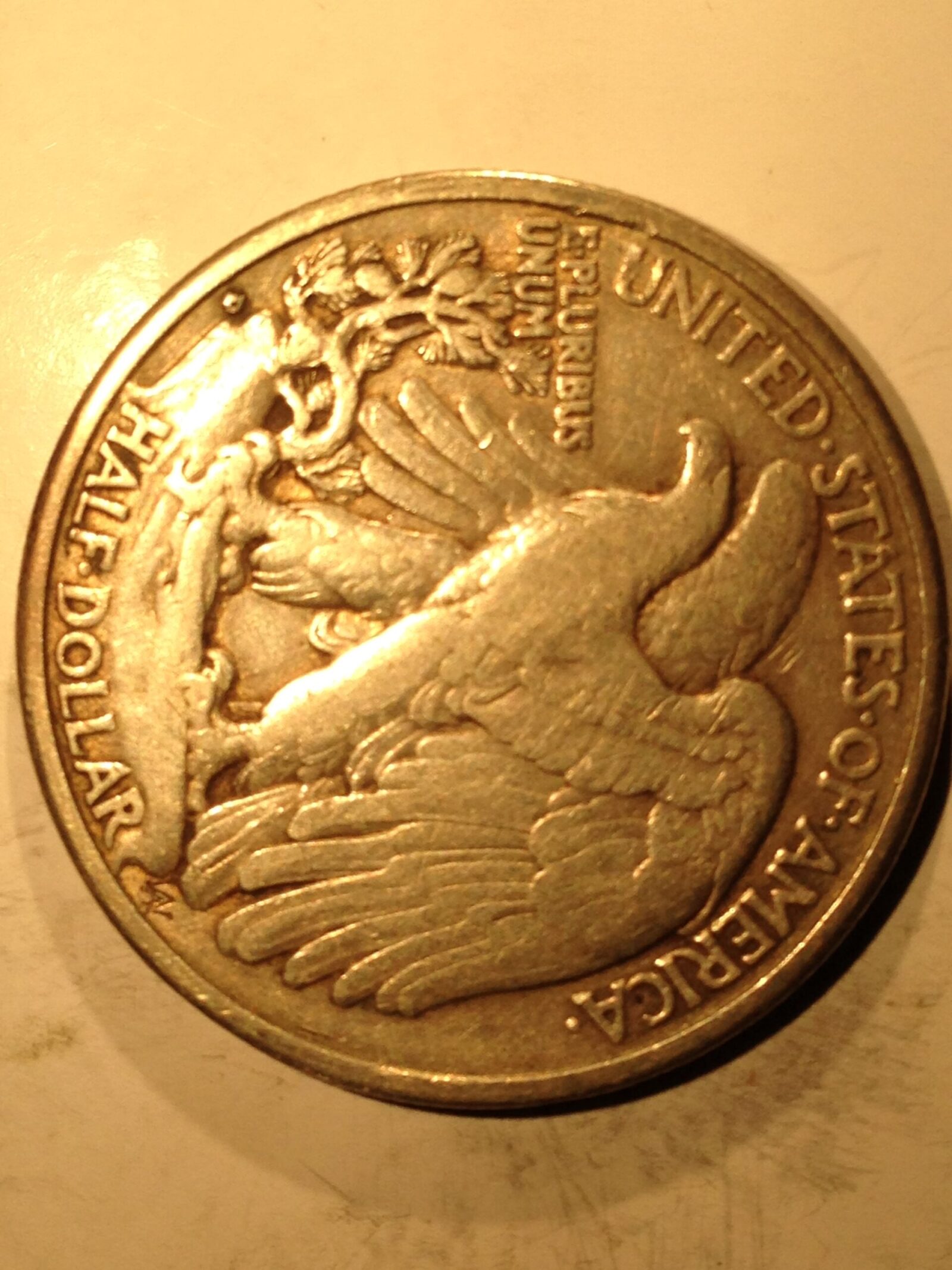 1935-S Walking Liberty Half Dollar VG/F - Image 2